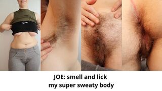 JOE after super sweaty work out gym KinkyEmma