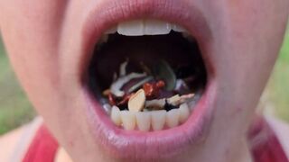 Giantess Swallows The Whole Family