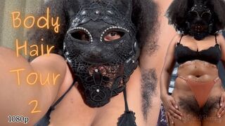Body Hair Tour 2: Hairy Ebony 1080p
