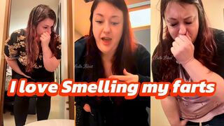 I love Smelling my Farts : BBW Fart Compilation by Bella Blast