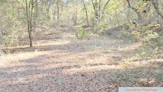 Horny MILF Takes HUGE Creampie on Hike!!!