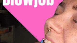 Gentle Giantess Blowjob