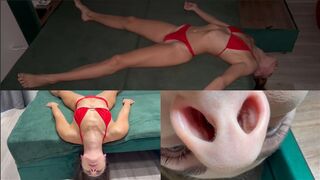 Nostrils and neck (custom video)