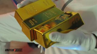Spider Girl Finds and Fucks a Gold Theif - 4K