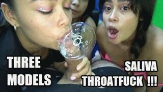 DEEP THROAT SPIT FETISH 251123HA4 SARAI + BELLA + VIOLET SLOPPY SALIVA THROATFUCK THREE THRILLING THROATS (FULL SCENE) + FREE SURPRISE SHOW (LOWDEF SD MP4 VERSION)