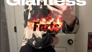 6’7 Giantess Goddess Farting Compilation