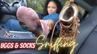Uggs and Socks Sniffing