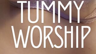 Tummy Worship BBW MILF