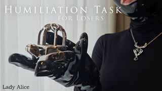 Demütigende Aufgabe für Loser - Humiliation Task for Losers