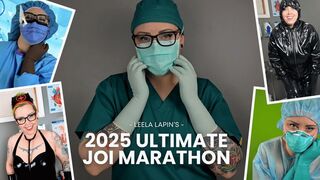 BLACK FRIDAY SALE 2025 Ultimate Masked - Latex - Medical JOI MARATHON : A compilation of all of my 2025 JOI Clips!