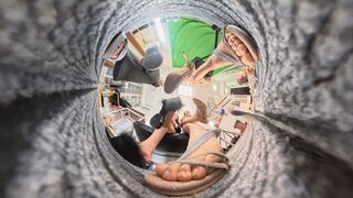 8K VR360 MARTINA ERER LELE ANNA POV trains dwarfs