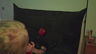 Latex rubber mistress worship