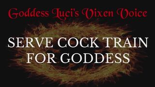 Serve Cock Train For Goddess