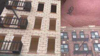 Giantess City Crush and Dildo Ride