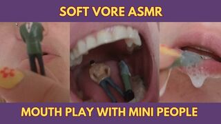 Soft Vore ASMR: Slow Mouth Play