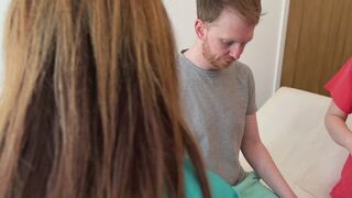 Kitty joins Nurse Kayleigh to undertake a testicular and penis exam