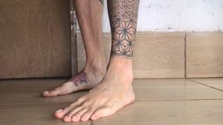 Showing off the most beautiful male foot you've ever seen.