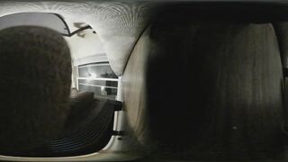 360 VR Giantess Trample – Heavy Bearpaw Snow Boots Crush You Like an Ant
