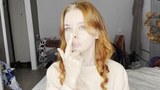 Tease with nose and get boogers!