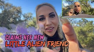 Giantess XZanthia Finds a Tiny Alien – Soft Size Play Fantasy (SD 720p WMV)