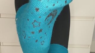 POV Fluffy sock worship