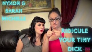 Nyxon & Sarah Michelle Ridicule Your Tiny Dick 540p