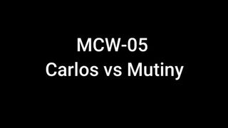 CW-05 Carlos vs Mutiny competitive grappling remastered