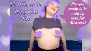 Sissification Sissy Slut JOI - Get sissy makeover before taken out for men to use! - Female Domination, Femdom, Jerk off Instruction, Verbal Humiliation, Make Me Bi, Bisexual Encouragement with Mistress Mystique Hoops - MP4