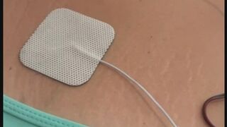 Series of videos with Jill's navel getting worked over