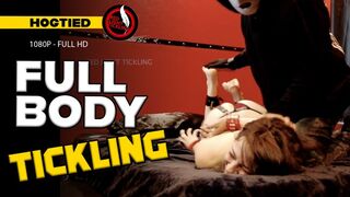 Maya tickling Endurance: Hogtied and Tickled on the Bed! Extreme Foot Fetish Tickle Domination for Ticklish Sporty Girl, Ponytail Tied Up! Feet and Armpit Tickling with Hands, Hairbrush and Glove | Bikini | The Pose - 1080P FULL