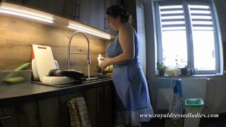 Lesbians having Sex in the Kitchen Part 1
