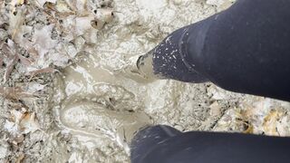 Pink Converse Muddy Walking - Part 3