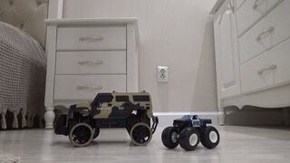 crush toys under you a