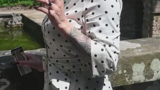 smoking like a lady