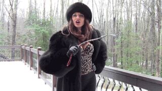 Whipping In The Snow POV (720p)