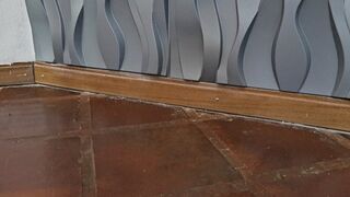 Katherine sexy heel popping session off the Ellie white Mules