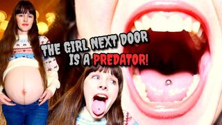 THE GIRL NEXT DOOR IS A PREDATOR