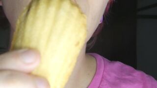 Delicious Cookie with Tasty Gummy Bear Get Put in Her Huge Mouth