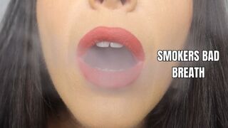 Smokers bad breath - OnlyVanessa