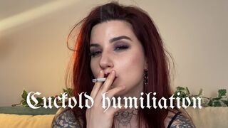 AdeleHandy Smoking Cuckolding Humiliation from Your Ex