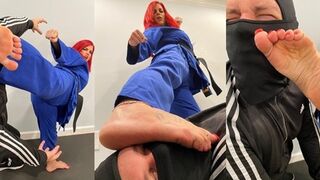 Her Powerful Feet