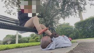 How To Get A Foot Bitch (Public Foot Stool)ft. @WGTFENT