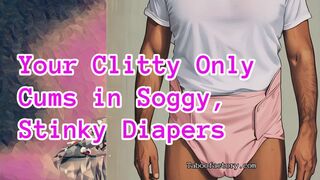 Your Clitty Only Cums in Soggy, Stinky Diapers