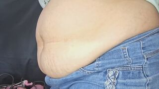 "Puffy Belly in Close-Up"