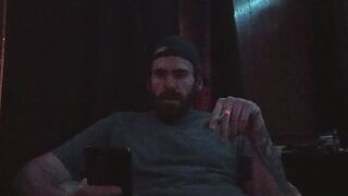 Smoking Cigarette And Talking