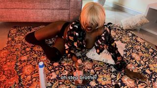Step Sister instructing her Step Brother How to Jerk Off after he snuck into her room. Step Sister JOI.