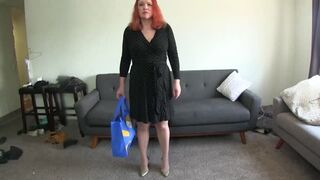 Fembot Pantyhose Sales womans Demonstration 1