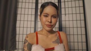 ThaiMinx - Christmas Minx Gets a Creampie Present