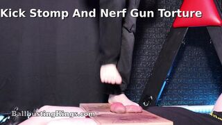 I Kick Stomp And Nerf Toy piece Torment Your Swollen Balls