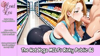 The Hot Yoga MILF's Risky Public BJ Audio Mp3